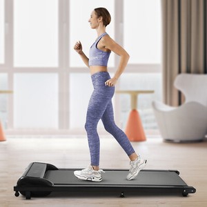2in1 Walking Pad Under Desk Treadmill with Incline 2.5HP for Home Office