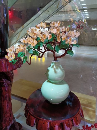 Natural citrine tree quartz home money making tree decoration spiritual energy - 第 2/8 張圖片