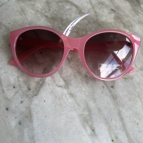 TAHARI TH 848-RSX rosa Sonnenbrille neu mit Etikett - Bild 10 von 12