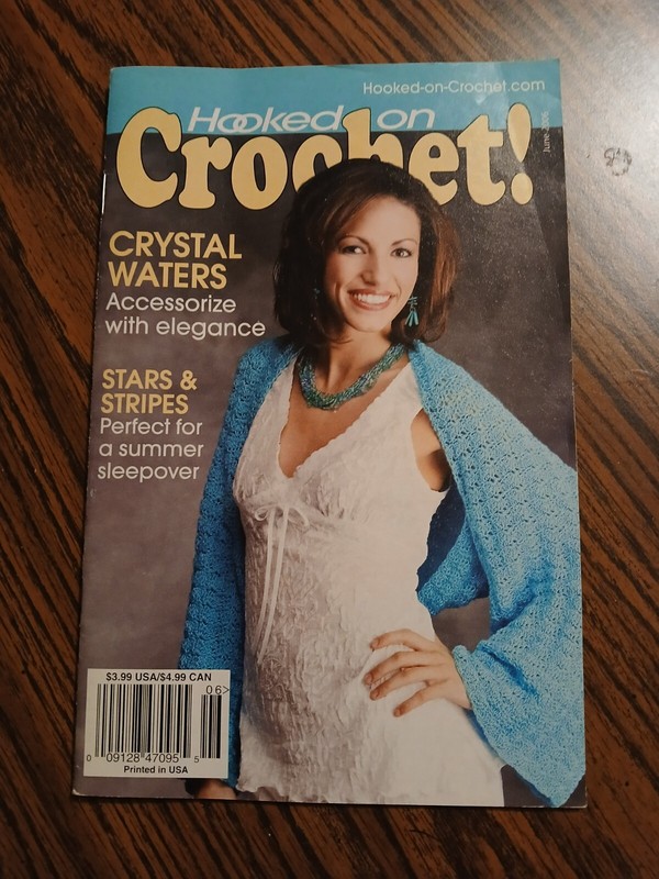 Hooked on Crochet Pattern Leaflet. June 2006