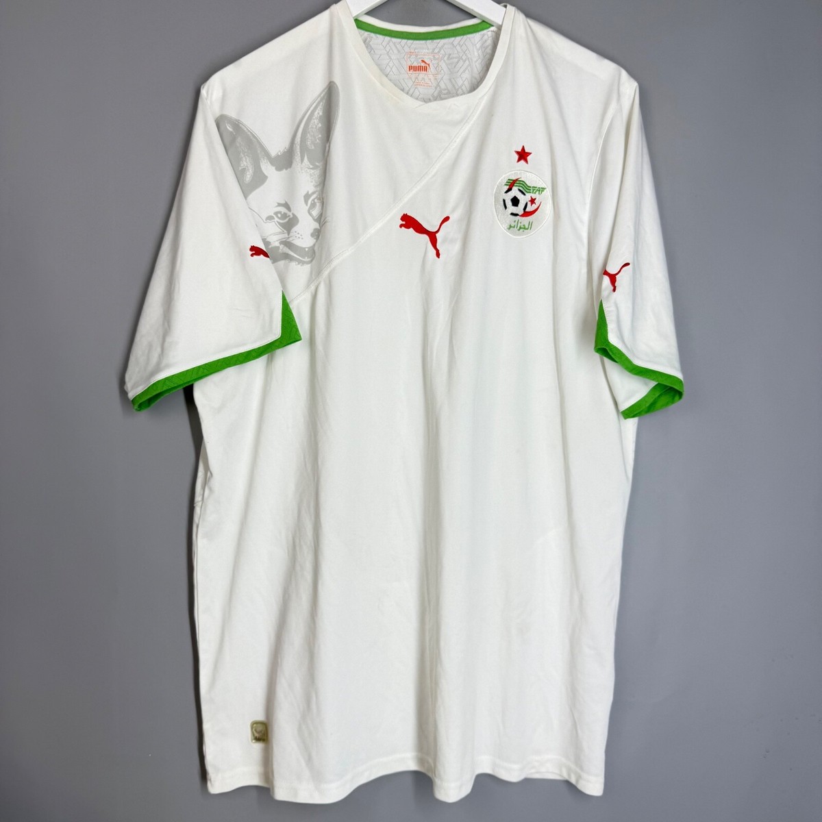PUMA ALGERIA NATIONAL 2010/2011 FOOTBALL SOCCER SHIRT JERSEY