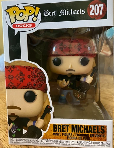 Funko Pop Rocks! Bret Michaels 207