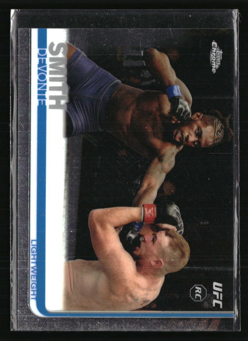 Devonte Smith 2019 Topps Chrome UFC #68 MMA Card
