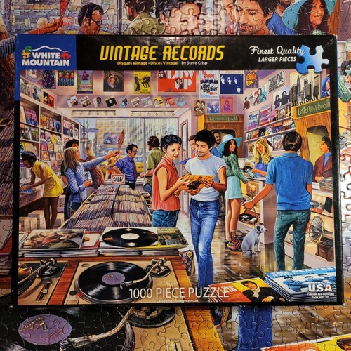 White Mountain Puzzles I Love Music - 1000 Piece Jigsaw Puzzle
