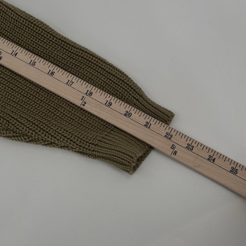 Vintage Military World War II Mechanics Sweater With Elbow Patches - Mens Size L - Picture 8 of 10