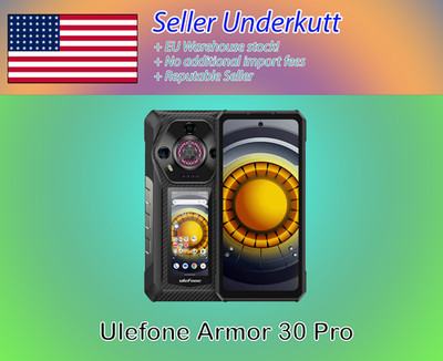 Ulefone Armor 30 Pro 5G Rugged Phone 6.9'' 32GB+512GB 12800mAh 64MP Night Camera
