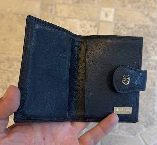 Vintage Gucci Wallet 90s All Over Print - Picture 2 of 2