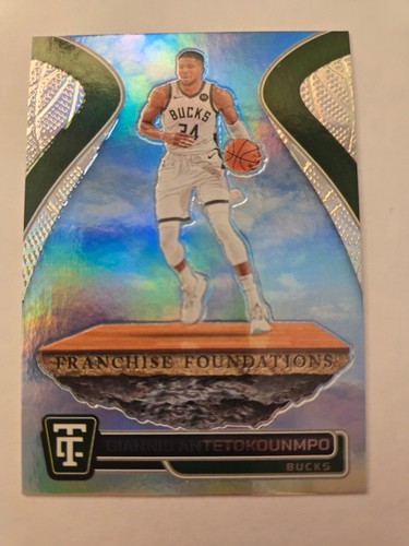 2024-25 Panini Totally Certified #14 Giannis Antetokounmpo Franchise Foundations