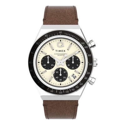 Timex Q Herren Retro Chronograph Uhr TW2V42800