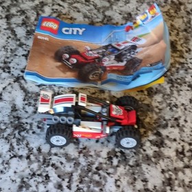 LEGO City 60145 Buggy Racing Complete Set 81 Pieces Without Box