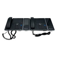 Lot of 2 AudioCodes C455HD, Microsoft Teams IP Phone 5  Color Touch Screen Phone