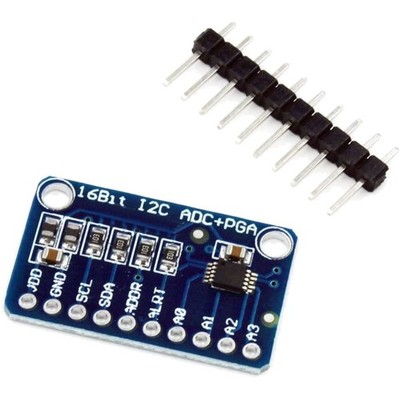 16 Bit 4-Kanal ADC Wandler I2C Analog-Digital-Converter Entwicklungsboard