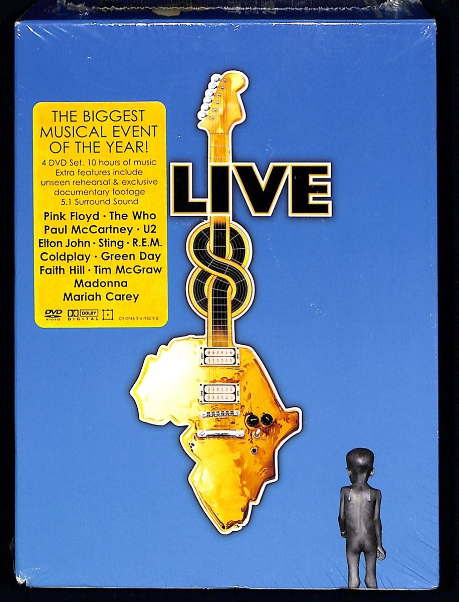 V.A. 「Live 8」DVD Live 8 (DVD, 2005, 4-Disc Set) for sale online | eBay