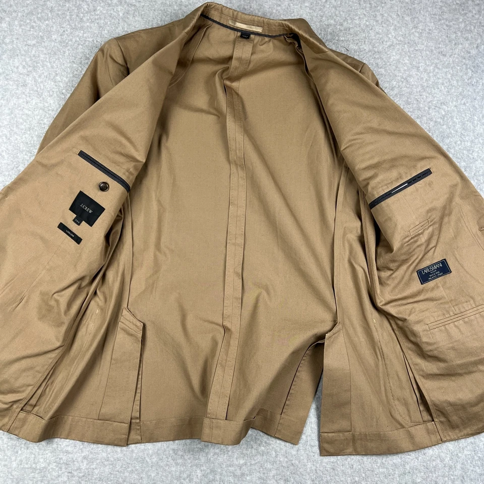 J экипажа Ладлоу Larusmiani хлопок Sport пальто Blazer 38с мужской бежевый костюм куртка - Изображение 3 из 4
