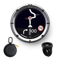 Beeline Moto II Classic Edition Chrome - GPS SAT NAV SYSTEM (Free Bar Mount & Ca