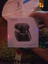 TOZO T6 Wireless Earbuds IPX8 Waterproof Stereo Black