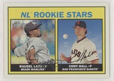 2016 Topps Heritage Rookie Stars Raudel Lozo Cody Hall Raudel Lazo #185 0c4