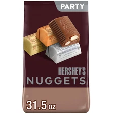 NUGGETS Assorted Chocolate Candy Party Bag, Great Stocking Stuffer and Holiday C