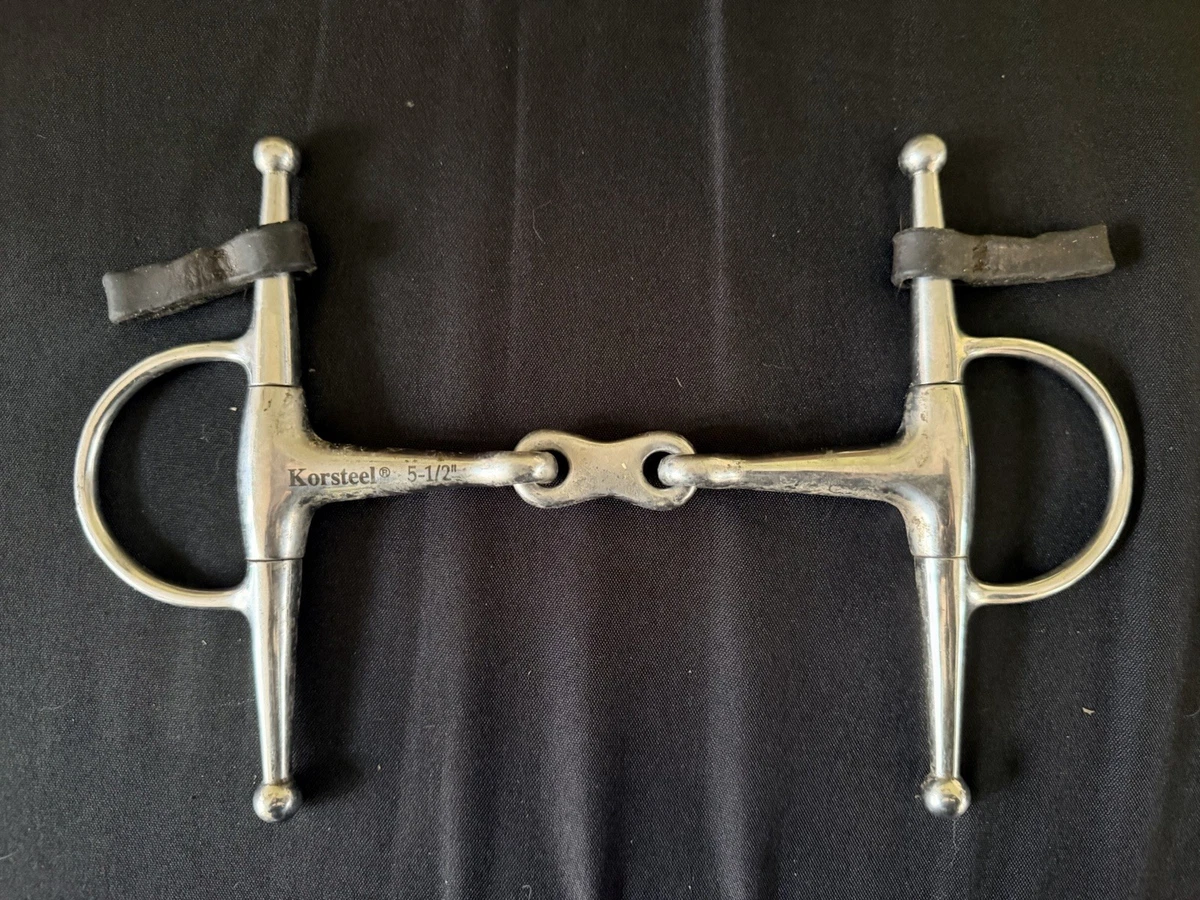 Mors à Canon Inox French Link Snaffle 5 1/2" – Eggbutt – Équitation (occasion)