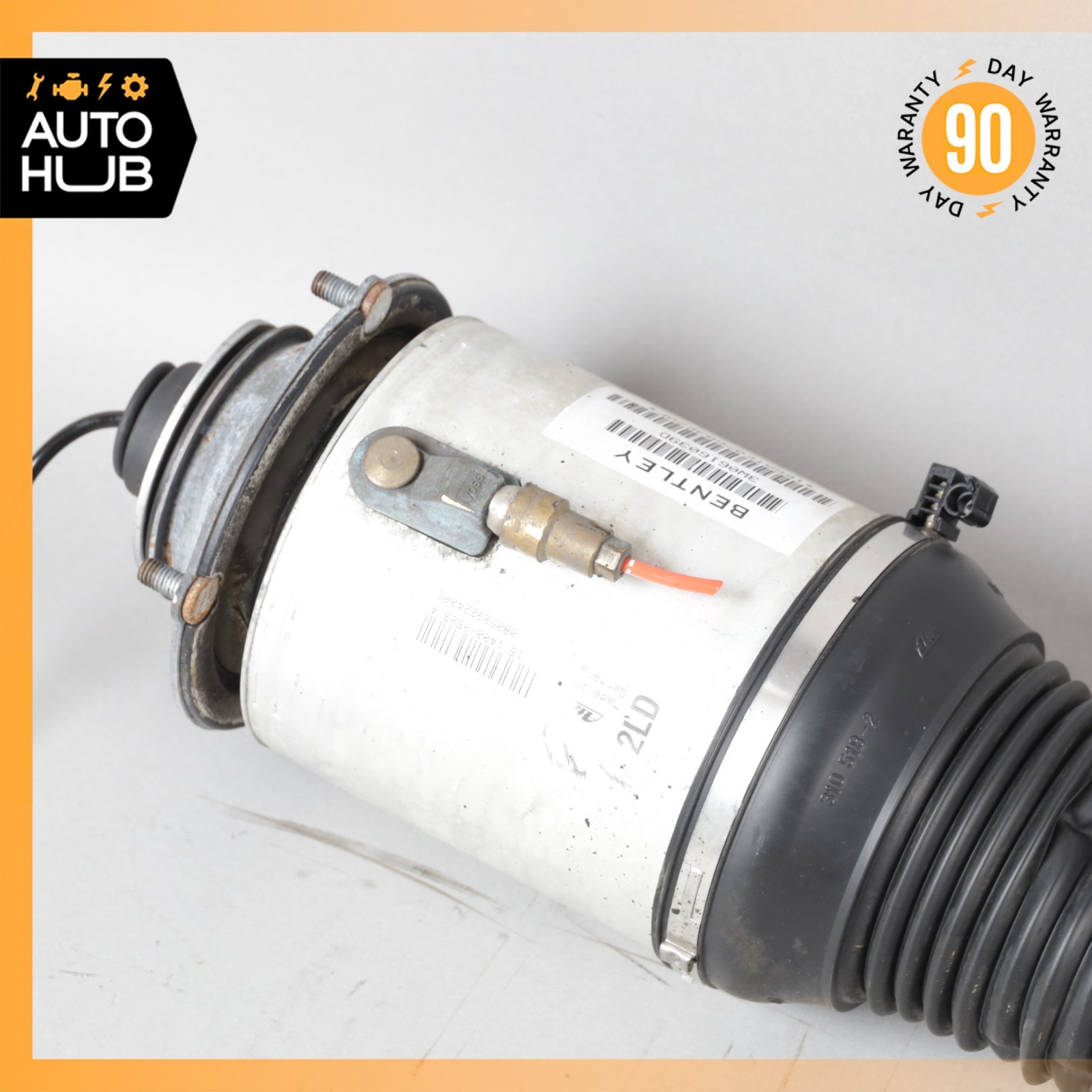 Bentley Continental GT GTC Front Left Air Ride Air Shock Strut 3W0616039D OEM