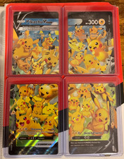 Pikachu V-UNION Complete 4-Card Set SWSH139-S...