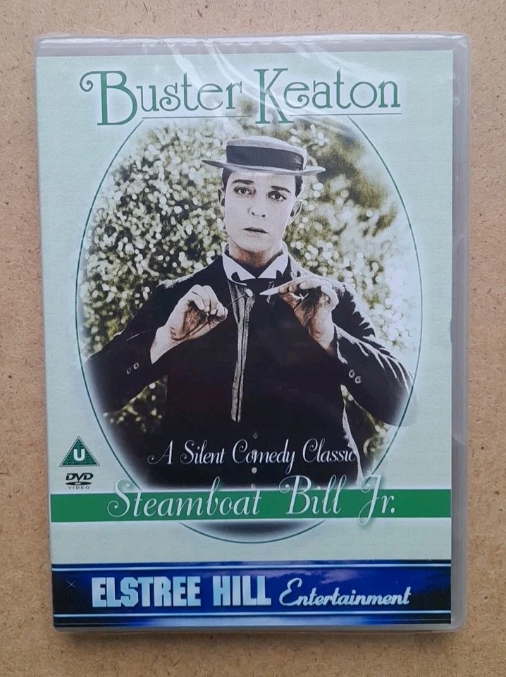 Steamboat Bill Jr DVD - Buster Keaton 1928 B&W Silent Comedy Film - New & Sealed - Image 2 of 4