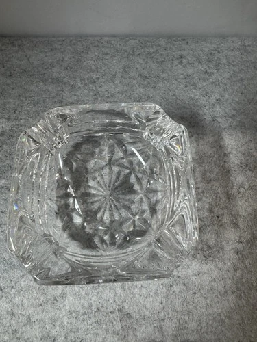 Vintage Waterford crystal Ashtray/ Trinket Holder