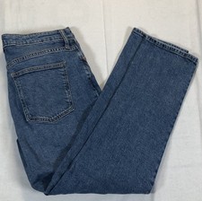 Universal Thread Jeans Womens Size 10/30 High Rise Slim Straight Blue Light Wash