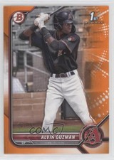 2022 Bowman Prospects Orange Border 20/25 Alvin Guzman #BP-18 0w7