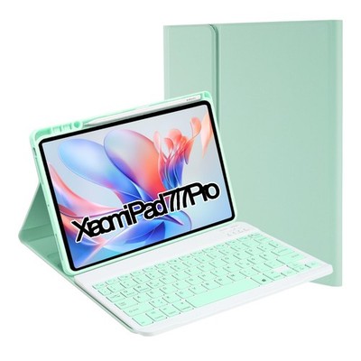 Keyboard with Case for Xiaomi Pad 7/7 Pro 11.2 inch 2024, TPU Back Cover...