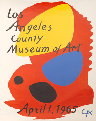 LACMA Eröffnungsposter Los Angeles County Museum of Art -...