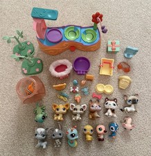 Lot of Hasbro Littlest Pet Shop LPS Mixed Lot of Figures and Accessories