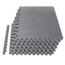 Mat Block APM002GY-2 Torin Interlocking Foam Tiles Puzzle Mats EVA Gym Mat Fl...