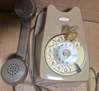 VINTAGE TELEFONO FISSO DA PARETE A DISCO   ANNI '70