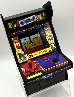 Dig Dug My Arcade Retro Arcade Micro Player 6.75'' DGUNL-3221 Tested & in VGUC__