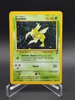 2000 Pokemon SCYTHER Base Set 2 Edition HOLO Foil Rare Card 17/130 WotC SWIRL NM