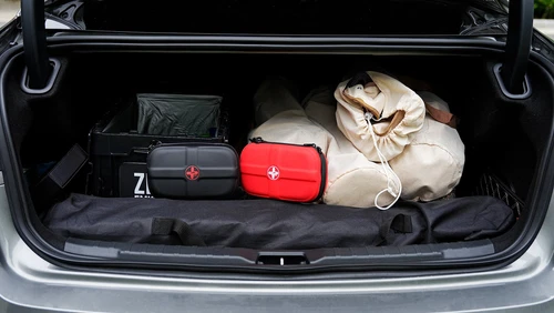 Kit de primeros auxilios, elegible para HSA/FSA, kit portátil impermeable para viajes, hogar, aprox. - Imagen 6 de 6