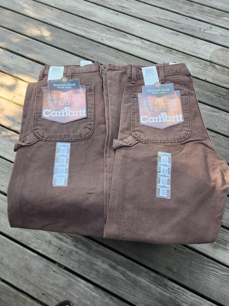 カーハートBrown Duck Work Jeans　36x32　未使用 Carhartt Brown Jeans for Men for sale | eBay