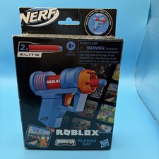 Nerf Roblox Mad City Plasma Ray Blaster Complete w/ Darts  Code Open Box