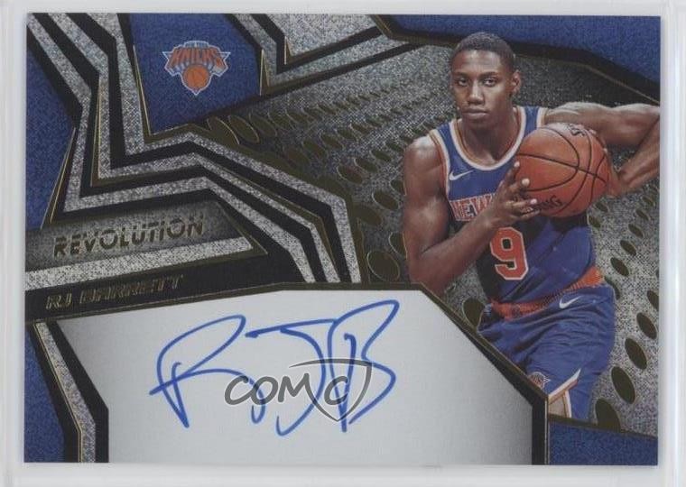 2019-20 Panini Revolution Rookie RJ Barrett #RA-RJB Auto RC 0el