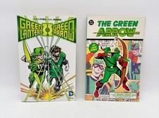 LOT OF 2 GREEN LANTERN GREEN ARROW 2012 DC Deluxe & The Green Arrow Kirby TPB