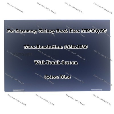 13,3'' LCD Berühren Bildschirm Komplett Samsung Galaxy Book Flex NT930QCG FHD