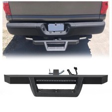 Universal Hitch Step with LED Brake Light and Hitch Pin for 2 Receiver Black