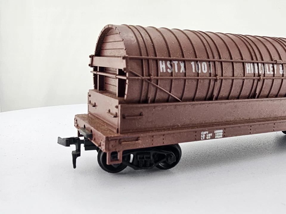 *READ HO Scale Roco Hinckley & Schmidt Chicago Water Co HSTX 1007 Freight Train  - Image 3 of 4