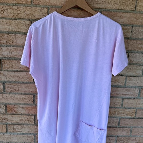 Abito maglietta George Strait Sleep anni 90 taglia unica rosa doppie tasche vintage - Foto 10 di 10