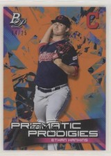 2019 Bowman Platinum Orange Refractor /25 Ethan Hankins #PPP-26 1u6