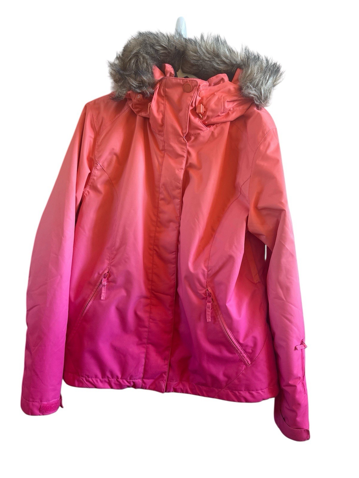 Roxy Jet Ski Jacket Woman’s Extra Large Beetroot … - image 1