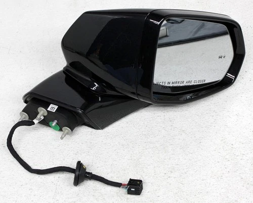 OEM Right Side Mirror Scratches For Cadillac XT6 Luxury, Premium Manhattan Noir