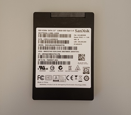 SanDisk X300s 128GB SATA SSD