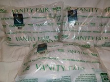 QTY 9 Vanity Fair Womens Cotton Brief Panties-Perfectly Yours-Size7L-White-NWT